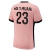 Maglia ufficiale Paris Saint Germain Kolo Muani 23 Alternativa 2024-25 per Uomo